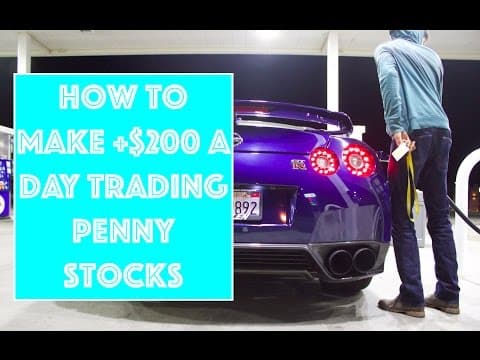 Making +$200 A Day Trading Penny Stocks: How To Trade: $REXX & $DGAZ | Episode 9 thumbnail
