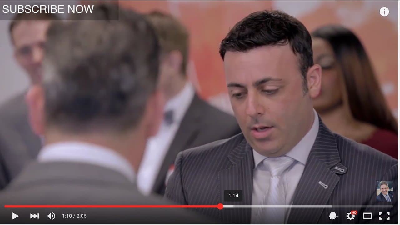 YouTube video player