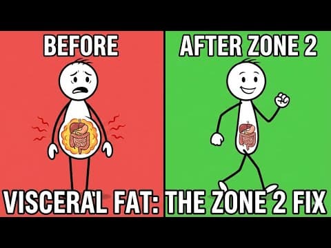 How Long Do You Need Zone 2 Walking to Start Burning Visceral Fat? (Science Explained) thumbnail
