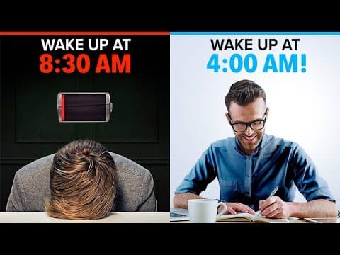 How to Wake Up at 4 AM Every Day Successfully thumbnail