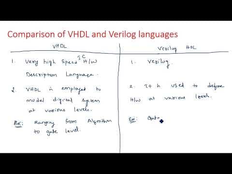 What Are the Key Differences Between VHDL and Verilog? thumbnail