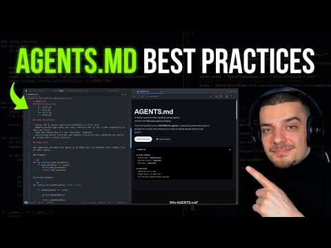 How I Write My AGENTS.md Files - Best Practices thumbnail
