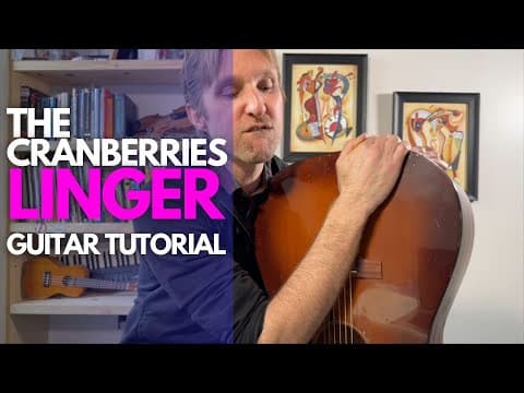 Linger by The Cranberries Guitar Tutorial - Guitar Lessons with Stuart! thumbnail