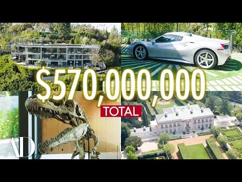 Explore 9 Lavish California Mansions Worth $570M thumbnail