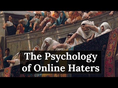 The Psychology of Online Haters - Nietzsche's "Poisonous Flies" thumbnail