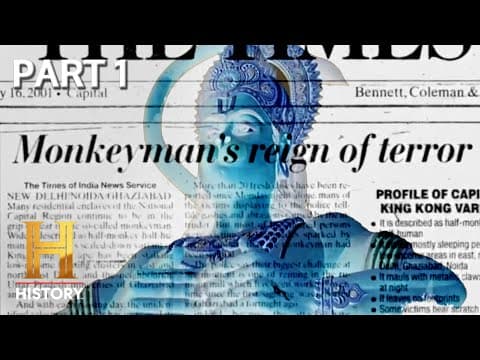 The Terror of India’s Monkey-Man | MonsterQuest | Full Episode (Part 1) | History thumbnail