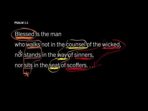 How to Lose Your Happiness: Psalm 1:1 thumbnail