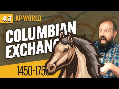 The COLUMBIAN EXCHANGE, Explained [AP World History Review—Unit 4 Topic 3] thumbnail