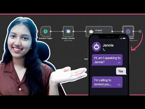 Build an n8n AI Agent That Calls Customers for Appointment Reminders thumbnail