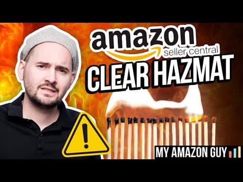 How to Submit Hazmat Exemption Form on Amazon FBA Seller Central thumbnail
