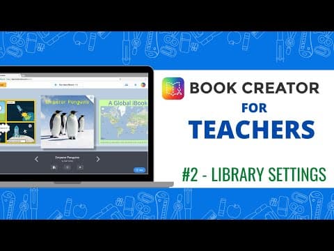 How to Create a Library in Book Creator for Students thumbnail
