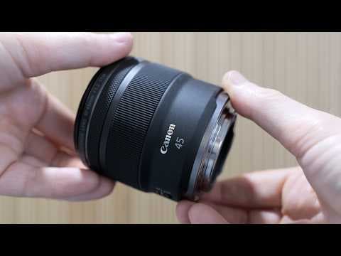 Canon RF 45mm f1.2 STM REVIEW first-looks thumbnail