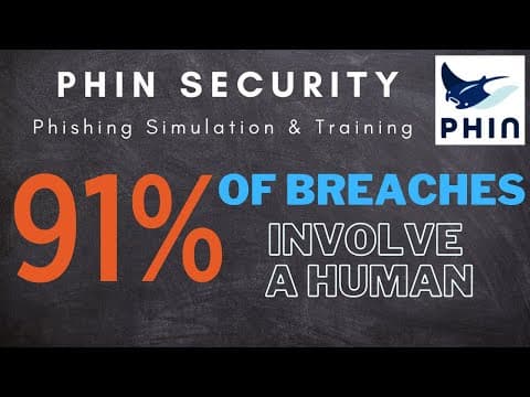 Why Do 91% of Cybersecurity Breaches Involve Humans? thumbnail