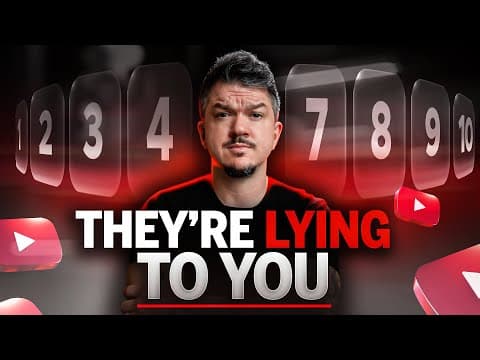The 10 YouTube Growth Myths Holding Your Channel Back in 2026 thumbnail