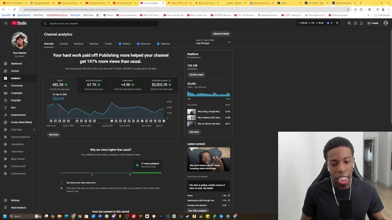 YouTube video player