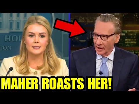 Bill Maher NUKES Karoline Leavitt, MUST-SEE TAKEDOWN thumbnail