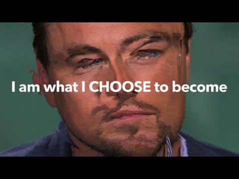 "I AM what I CHOOSE to become" - Very Inspirational Video thumbnail