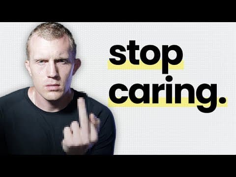Avoiding Conflict Is Ruining Your Life (How To Stop Being A People Pleaser) thumbnail