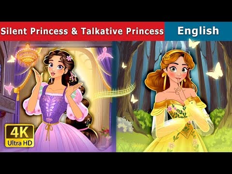 The Silent Princess & The Talkative Princess | Stories for Teenagers | @EnglishFairyTales thumbnail