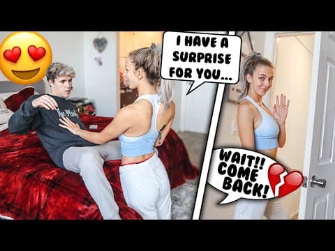 Making My Fiancé Turned On Then Leaving Him! *HILARIOUS* thumbnail