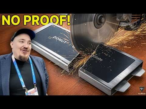 Donut Lab Doesn't Reveal The Chemistry Of Solid-State Battery, Here's Why! thumbnail