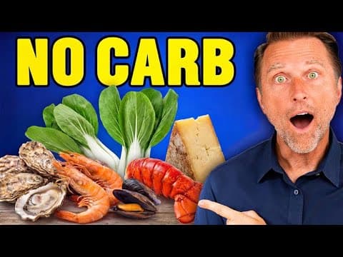 The 7 Healthiest Foods with ZERO Carbs & ZERO Sugar thumbnail