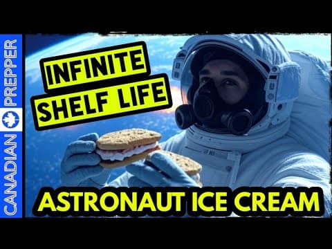 Making Astronaut Prepper Food: Infinite Shelf Life Icecream, Freeze Dried thumbnail