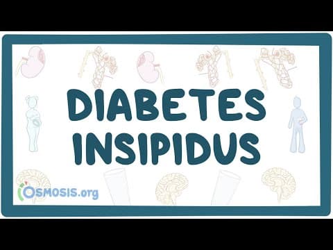 Diabetes insipidus - causes, symptoms, diagnosis, treatment, pathology thumbnail