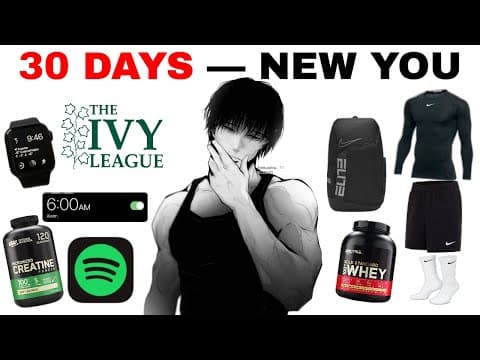 30 DAYS TO BECOME UNRECOGNIZABLE | No Motivation. Just Discipline thumbnail