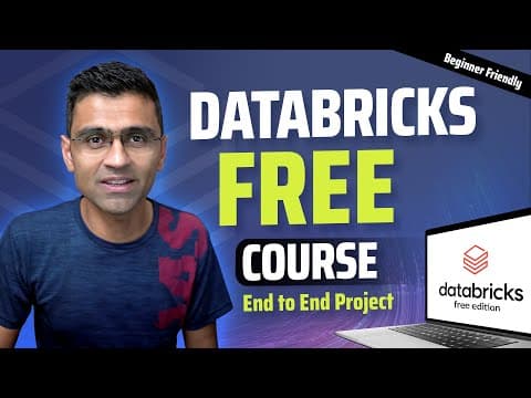 Databricks Tutorial | Databricks Free Edition Tutorial with End-to-End Data + AI Project thumbnail