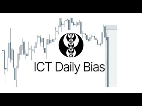 How to use ICT Daily Bias to make money trading thumbnail
