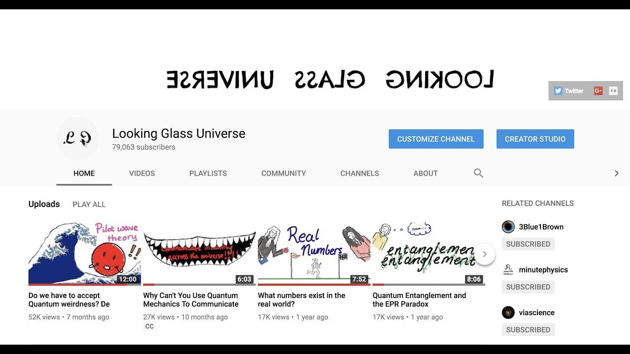 YouTube video player