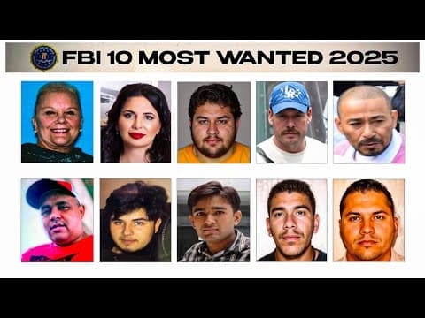 FBI’s 10 Most Wanted Explained (February 2025 UPDATE) thumbnail