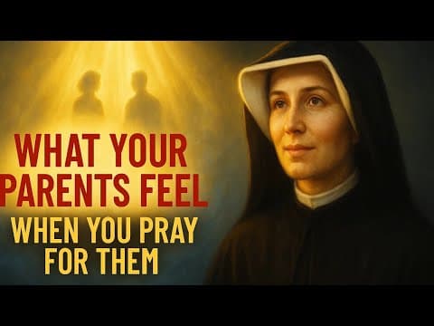 What Happens When You Pray for Your Deceased Parents — Saint Faustina Revealed a Comforting Truth thumbnail