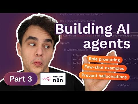 Building AI Agents: Prompt Engineering for Beginners [Part 3] thumbnail