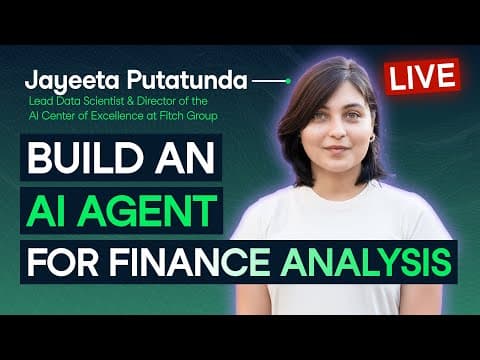 How to Build an AI Agent for Financial Reports thumbnail