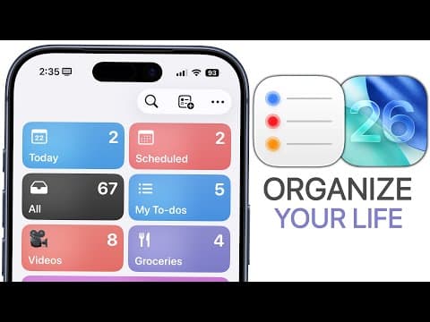 You’re using Apple Reminders WRONG! (how to fix it) thumbnail