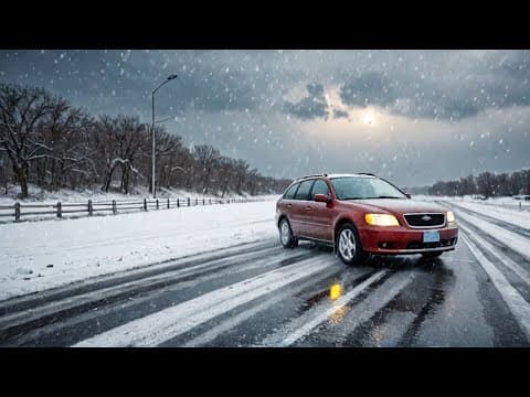 Chaos in Texas Today! Brutal Snow Storm Causing Many Major Accident in Oklahoma thumbnail
