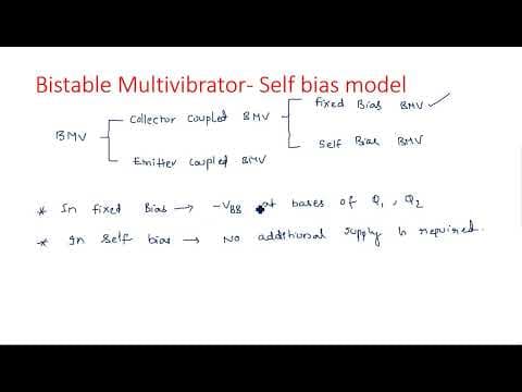 Bi-stable Multi-vibrators | Self Bias | Part-3/3 | Pulse Digital Circuits ( PDC ) | Lec-45 thumbnail