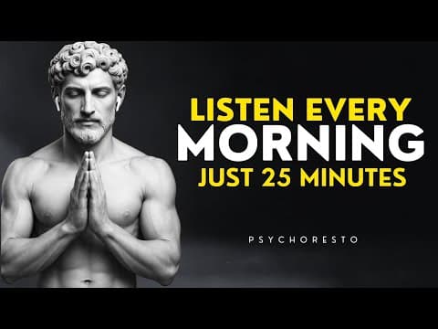 Only 1% Wake Up Like THIS — MORNING SECRET to TOTAL CONTROL | STOICISM thumbnail