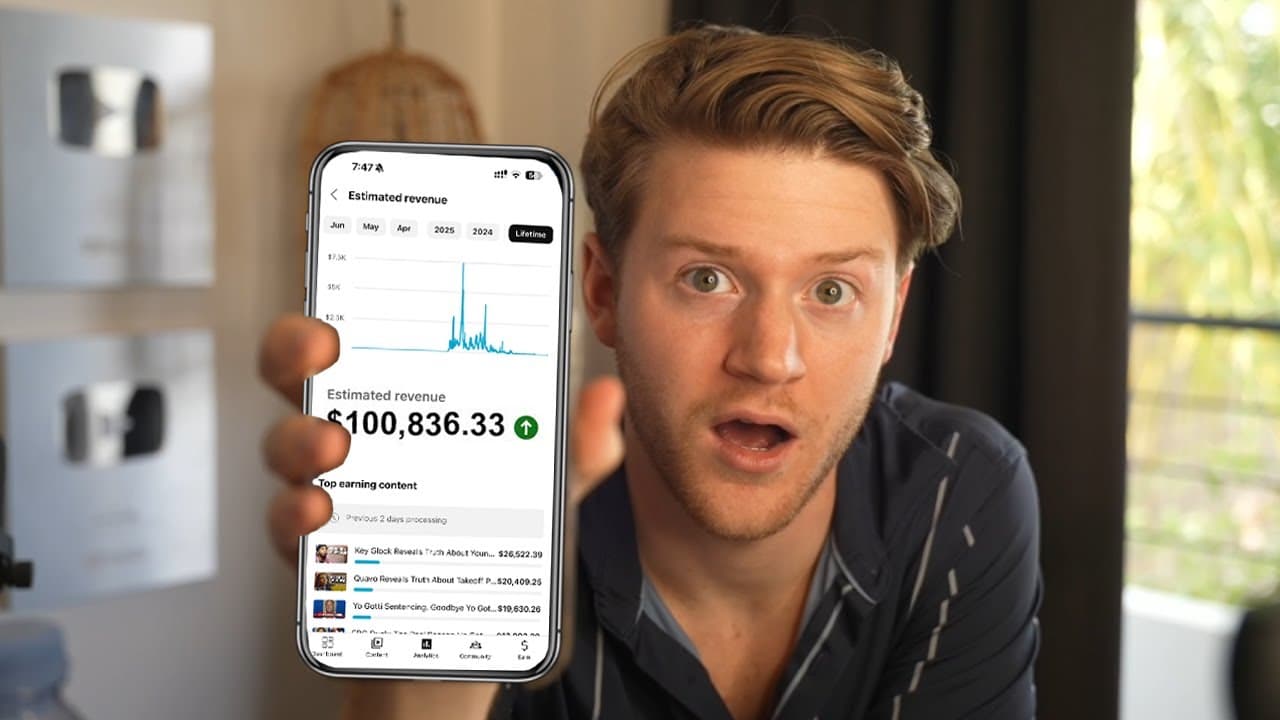 YouTube video player