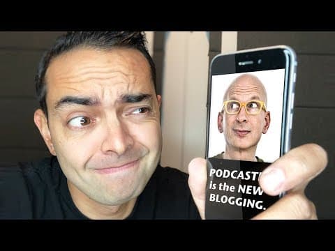 Re: Seth Godin on "Podcasting is the New Blogging" (& What This Means for Your Traffic) thumbnail