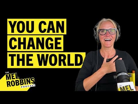 You Can Make a Difference: Remarkable Story To Inspire You to Do Something Big | Mel Robbins Podcast thumbnail