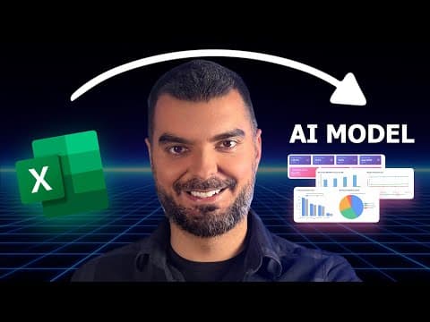 How to Build a Financial Model 10x Faster with AI thumbnail