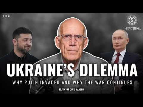 Victor Davis Hanson: Why Won’t the West Help Ukraine Win Against Russia? thumbnail