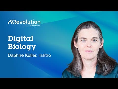 Digital Biology with insitro's Daphne Koller thumbnail