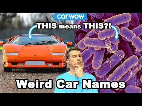 You won't believe what these car names ACTUALLY mean! thumbnail