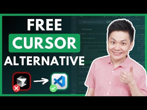 VSCode + Cline + Continue | NEVER PAY for CURSOR again. Use this OPEN SOURCE & LOCAL Alternative thumbnail