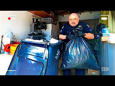 Officers Realize There's A Body In Families Trash Can thumbnail