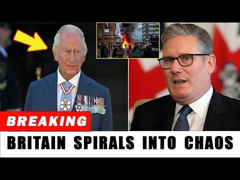 1 MINUTE AGO: Britain’s Unrest EXPLODES After Royal Intervention Fails | News UK thumbnail